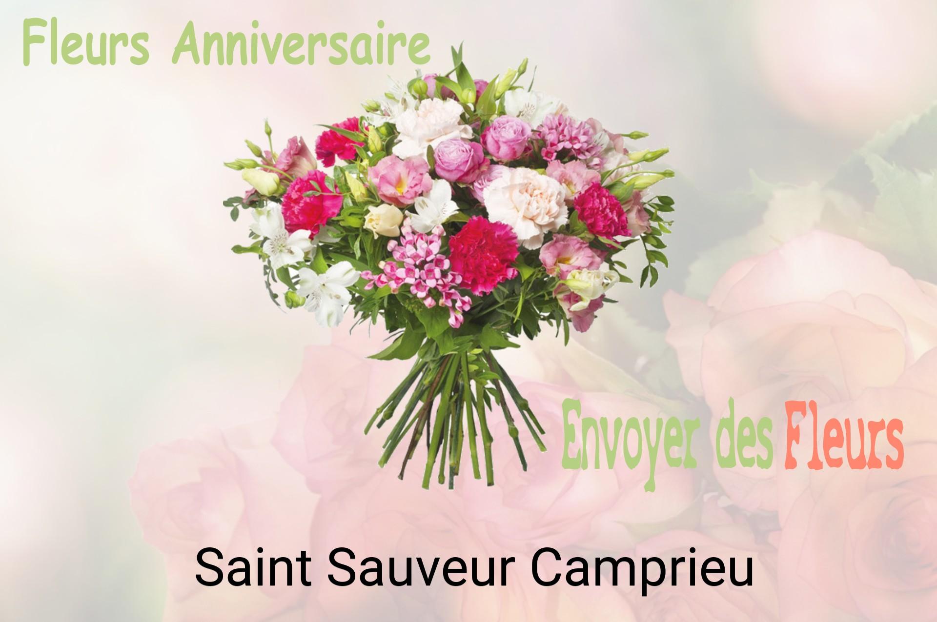 Bouquet de fleurs d’anniversaire livré à Saint-Sauveur-Camprieu