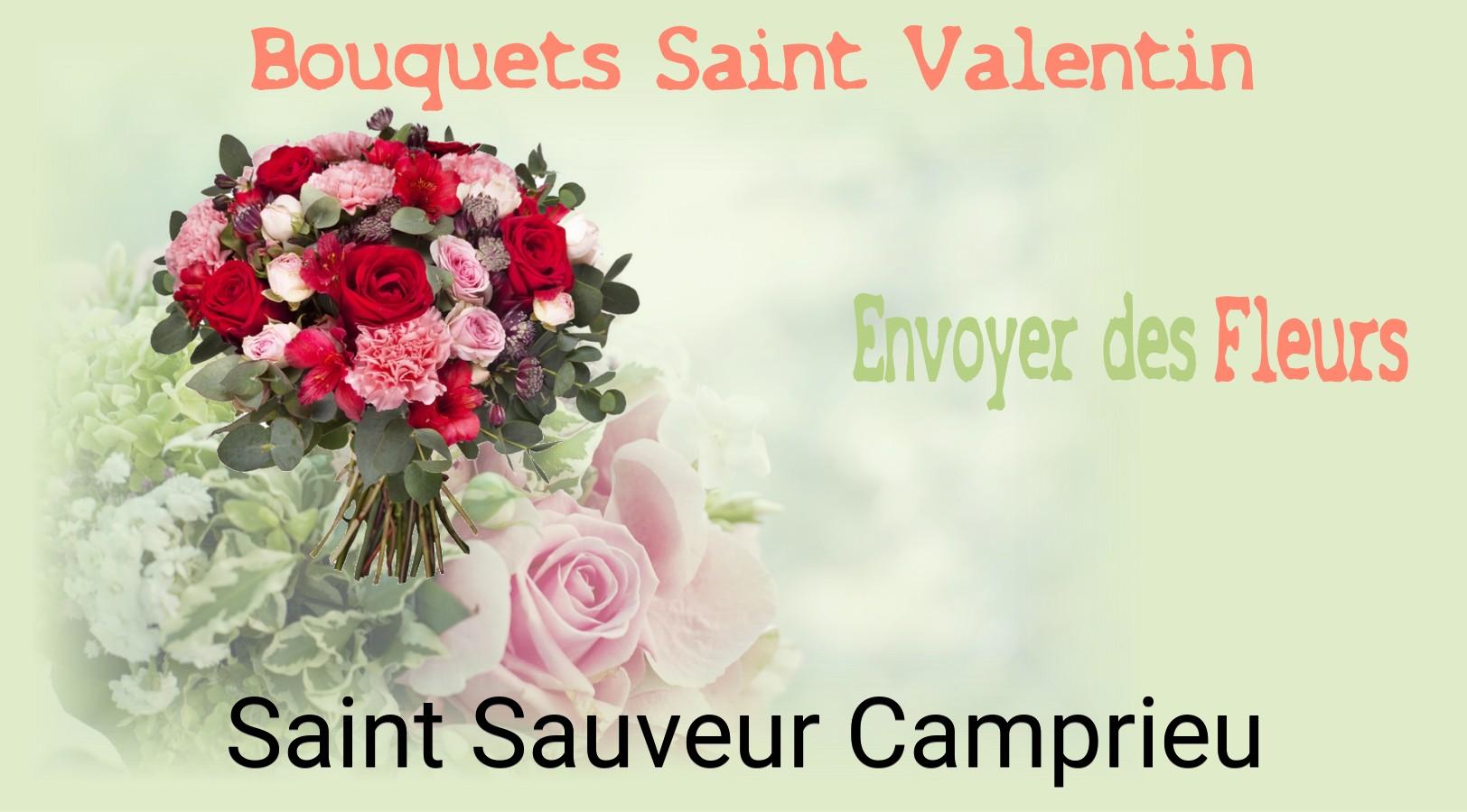 Roses de Saint-Valentin livrées à Saint-Sauveur-Camprieu